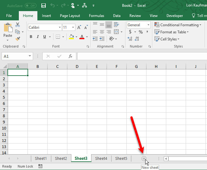 How to Work With Worksheet Tabs in Excel