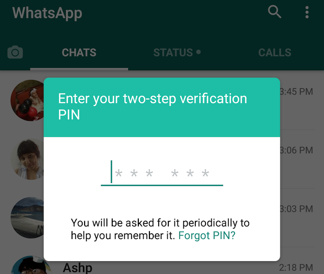 How to password protect your WhatsApp account