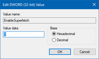 Edit DWORD 32-bit Value