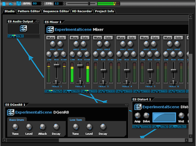 DarkWave Studio free Windows music production software