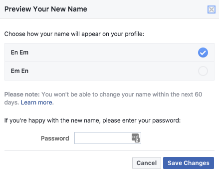 How To Change Your Name On Facebook On Phone