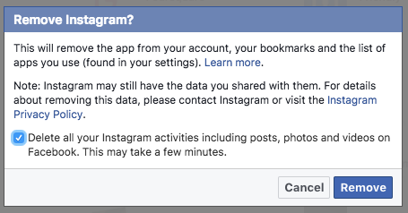 How to Disconnect Your Instagram Account From Facebook Facebook2