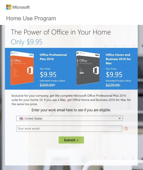 best place to buy microsoft office 2016 home and business