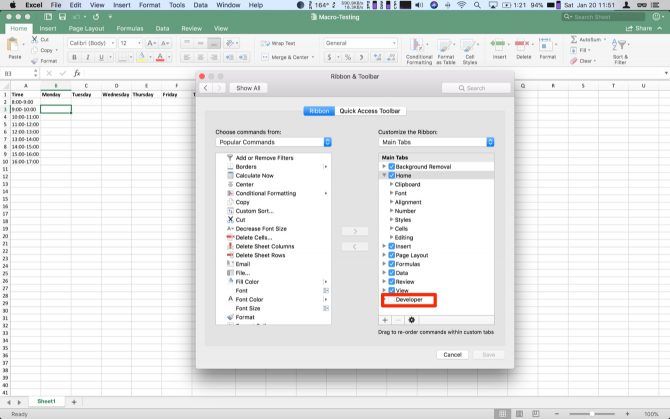 How to enable solvertable in excel for mac