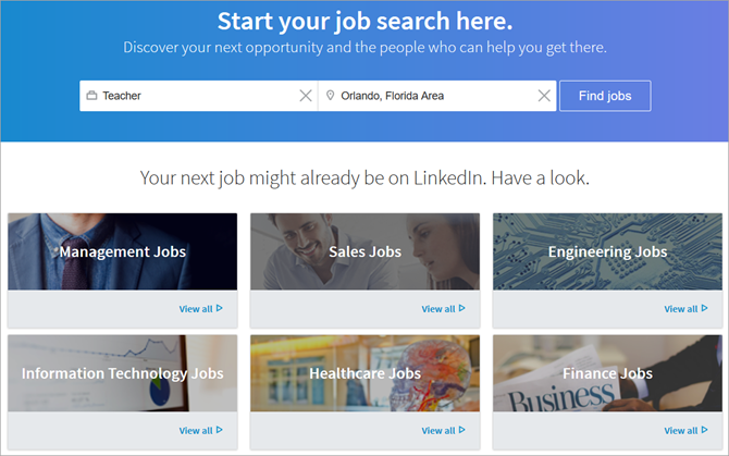 Job search engines for small companies