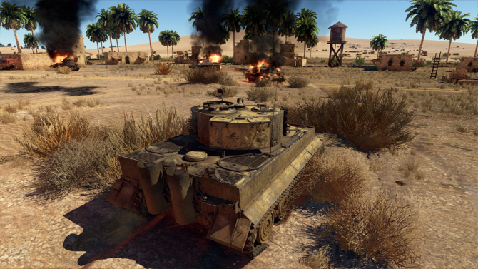 tank games - War Thunder tank screenshot