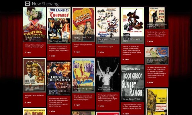 Klasik Sinema Çevrimiçi ücretsiz film seçimi