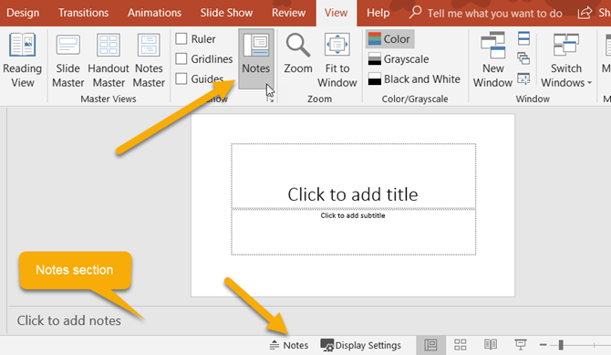 Beginner's Guide to Microsoft PowerPoint - Notes