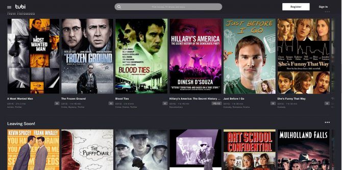 The Best Free Movie Streaming Sites - Tubi TV