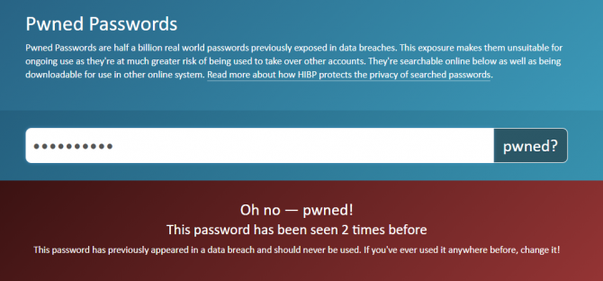 pwned passwords - were my online accounts hacked?