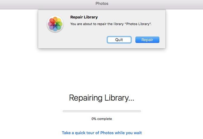 Photo Library Mac - repair photo library