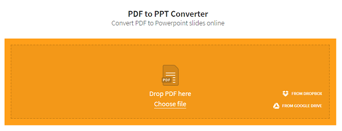 convert pdf to powerpoint presentation