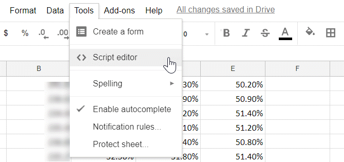 logging your daily life to google sheets automatically