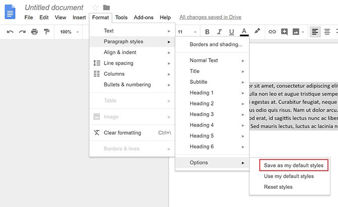 How To Change The Default Fonts In Word And Google Docs