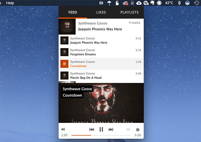 Cumulus for Mac SoundCloud Desktop App