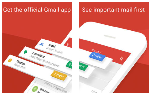 Gmail iOS app