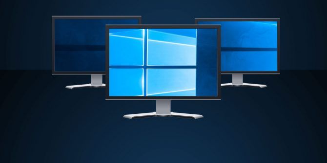 Multiple Displays in Windows 10