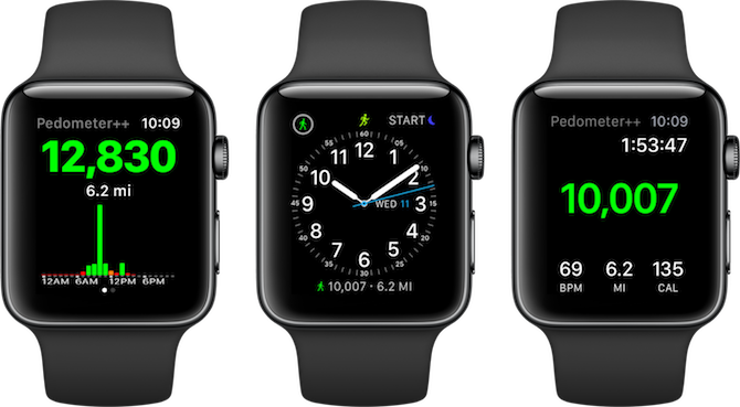 Apple Watch Fitness Apps Pedometer++