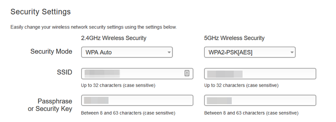 Router Security Settings