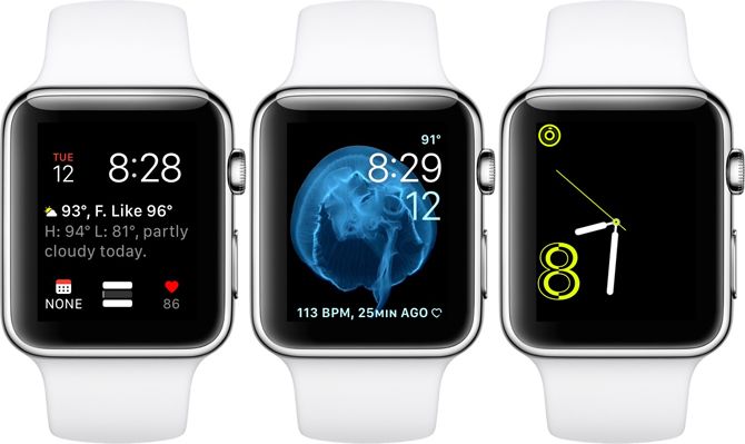 Modular, Motion, and Numerals Apple Watch Faces