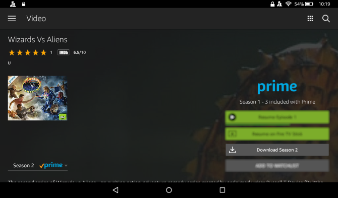 How to download Prime video to Amazon Fire tablet