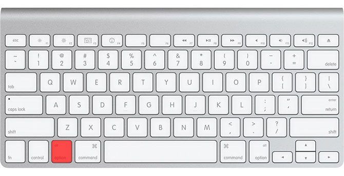 Apple Smart Keyboard Option