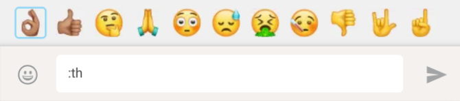 add emojis quickly in WhatsApp Web