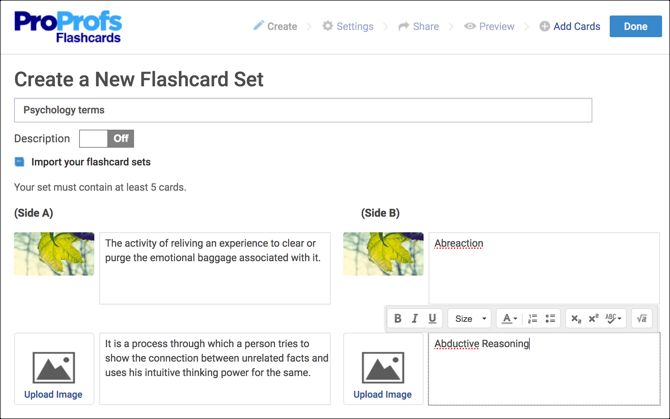 8 Awesome Sites For Making Flashcards Online