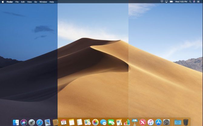 macOS mojave dynamic desktop