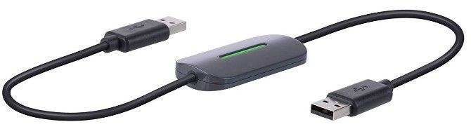 transfer files between two windows PC via USB with belkin transfer cable
