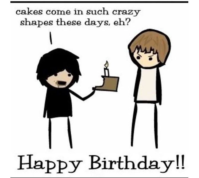 Cake Shape Birthday Meme