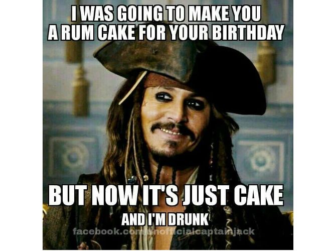Capt Jack Birthday Meme