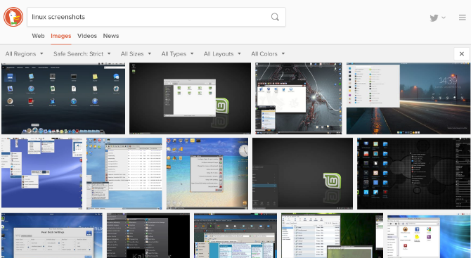 Скриншоты рабочего стола Linux