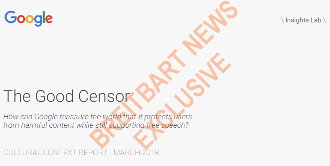 leaked google report the good censor front page