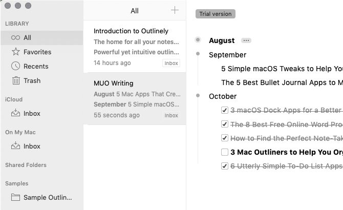Outline App Mac Os X