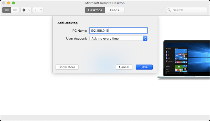 add desktop mac