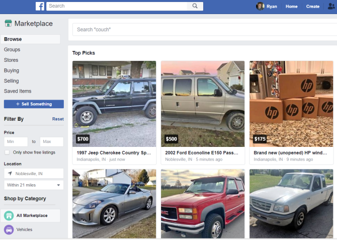 Facebook Marketplace Used Cars For Sale Kalimat Blog