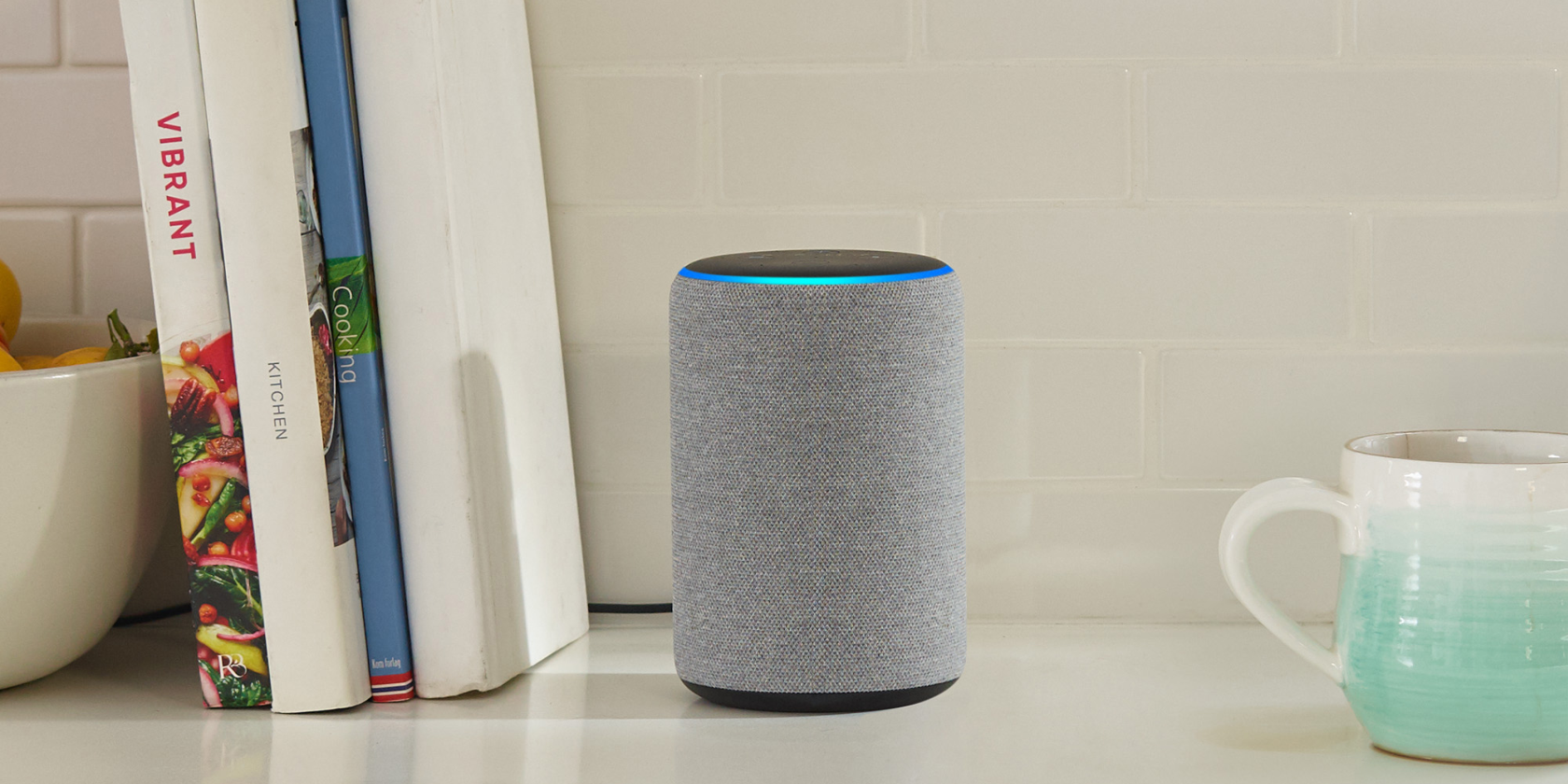Amazon Alexa second generation smart speaker.