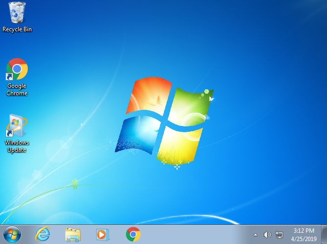 Рабочий стол Windows 7
