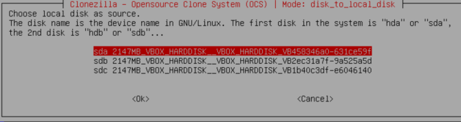 How to Use Clonezilla to Clone Your Windows Hard Drive clonezilla select drive