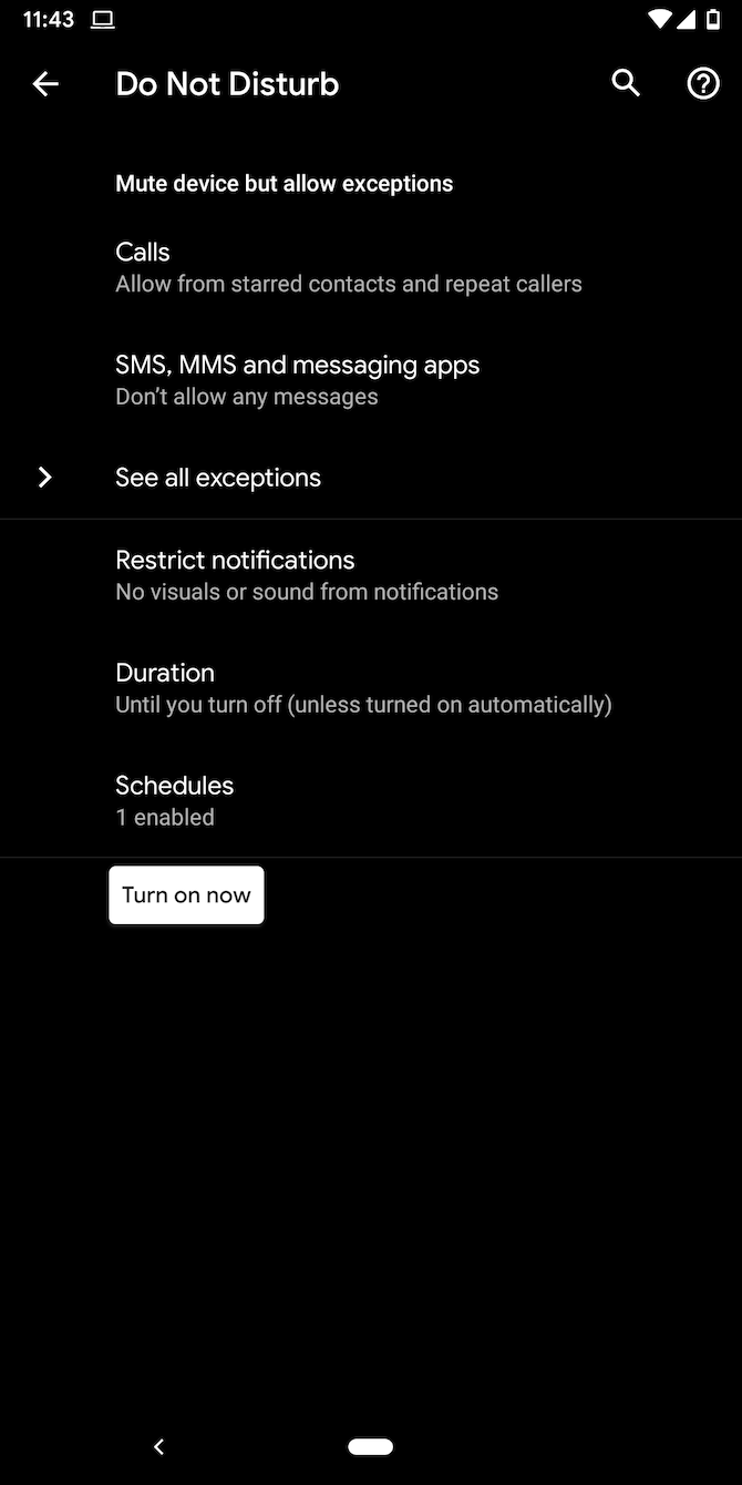How to Set Up and Customize Do Not Disturb on Android ... - 