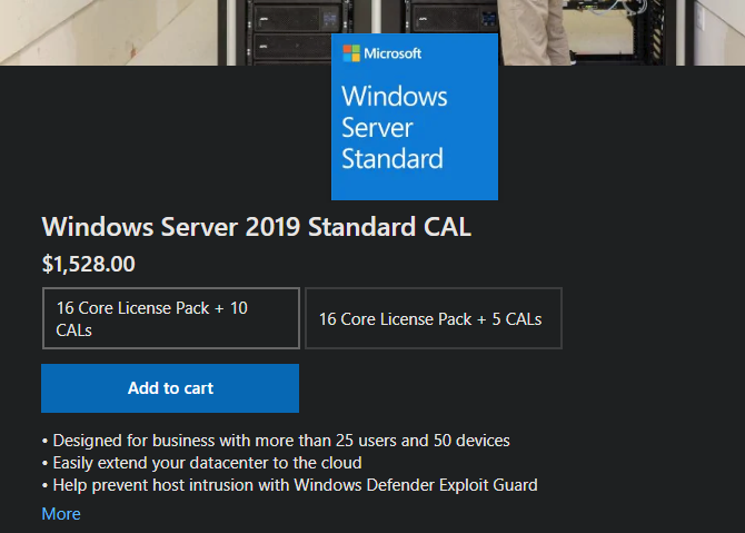 Buy Windows Server 2019