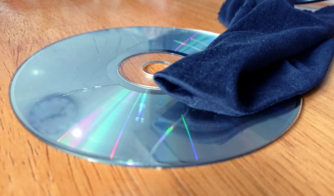 Clean your scratched CD