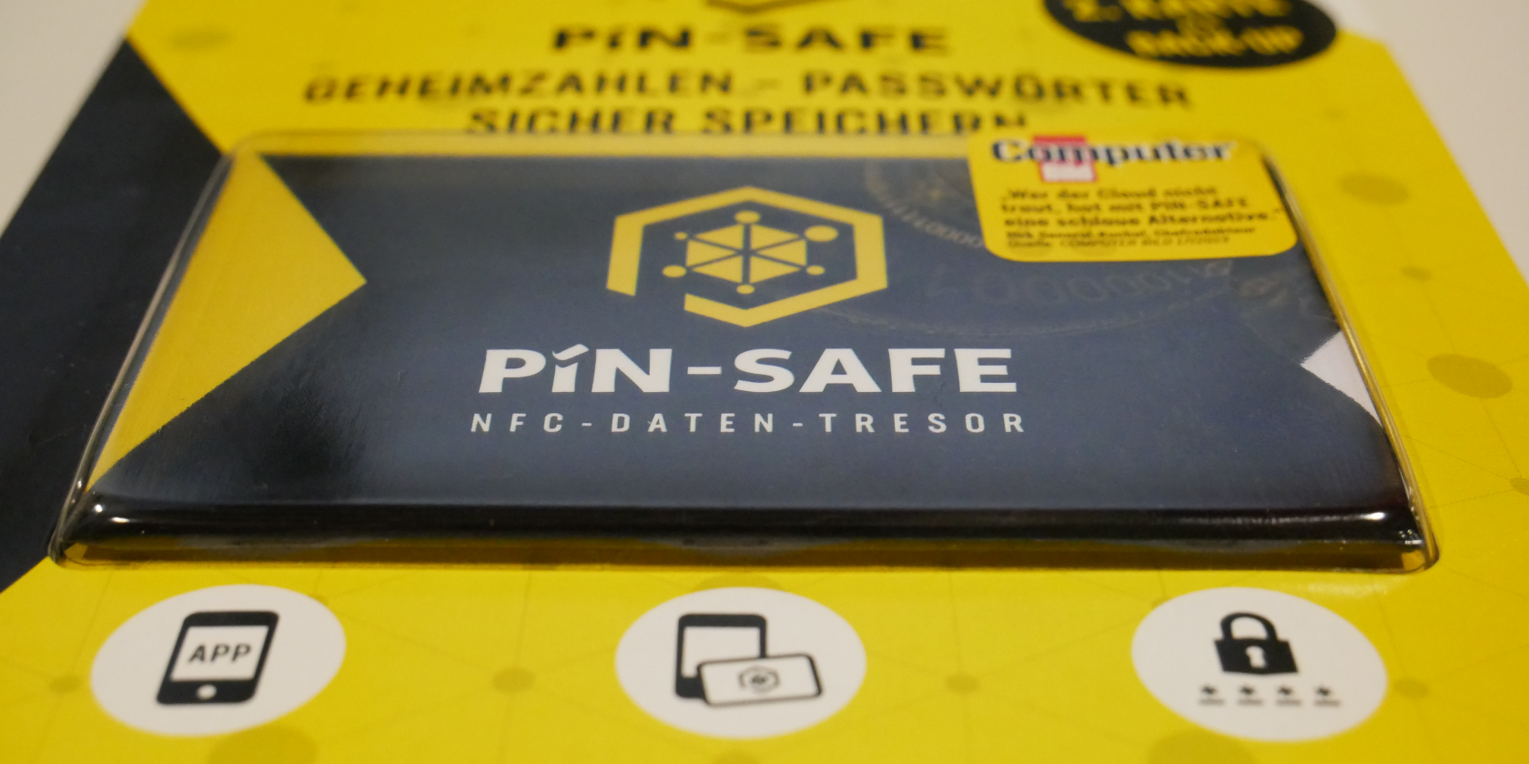 PIN-SAFE hardware wallet seen at IFA 2019