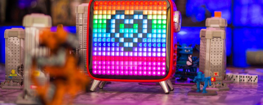 online contests, sweepstakes and giveaways - The Tivoo Max is a Retro Pixel Art Display That Doubles as a Thumping Bluetooth Speaker