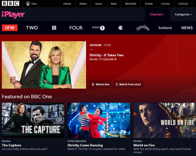 bbc free online tv channels