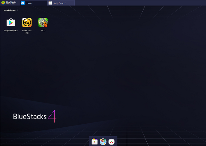bluestacks android app player user interface