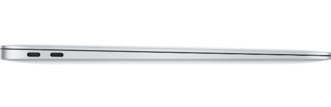 MacBook Air Thunderbolt 3 ports