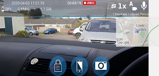 приложение для Android dashcam travel