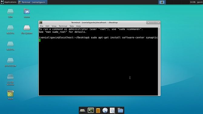установить Linux Chromebook crouton xfce4